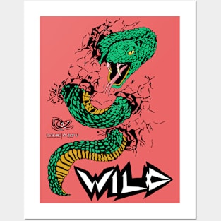 WILD Snake Posters and Art